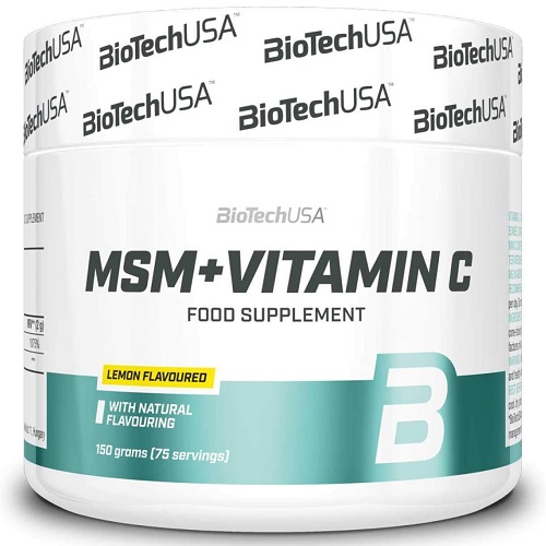 BioTech USA Msm+Vitamin C, 150 Grams